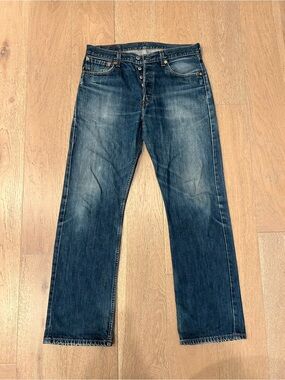 Levi's Vintage Wash Men's Straight Jeans in Dark Blue